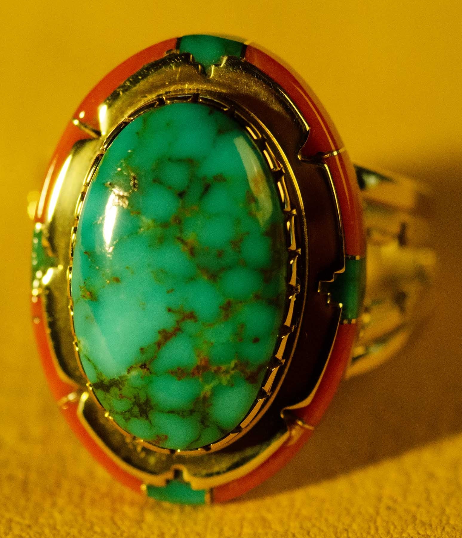 Lone Mountain Turquoise Ring